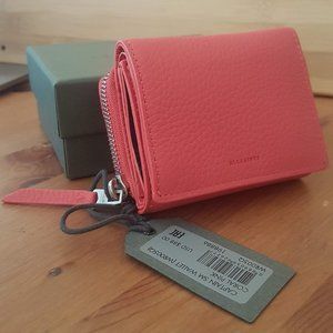 NWT AllSaints Captain Wallet, Coral Pink